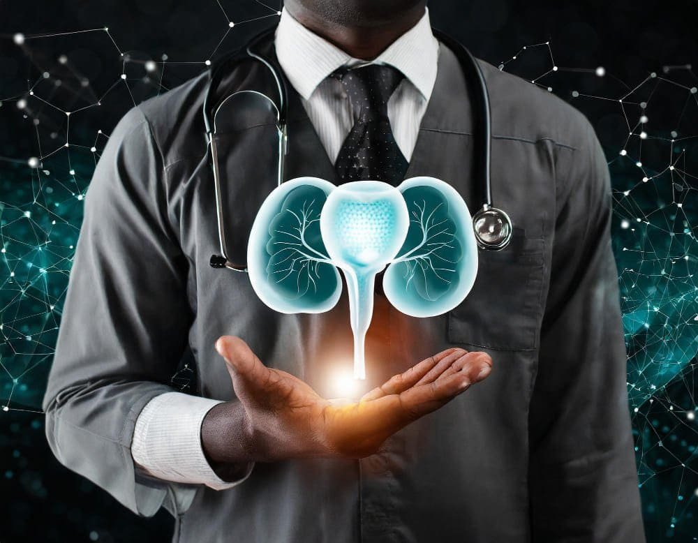 علاج احتباس البول بسبب تضخم البروستاتا