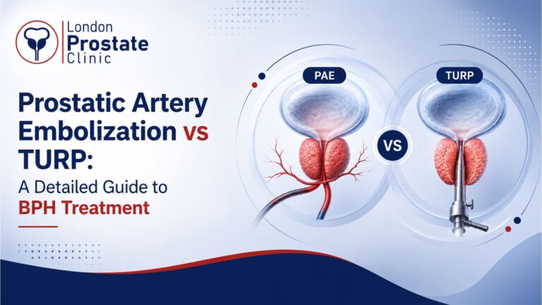 Prostatic Artery Embolization vs TURP: A Detailed Guide to BPH Treatment