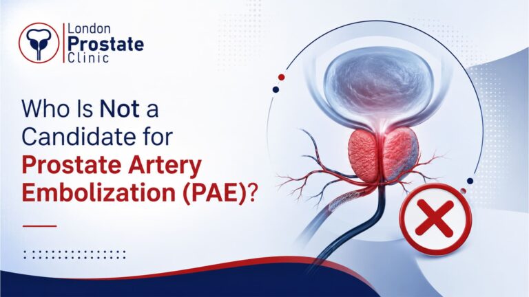 Who Is Not a Candidate for Prostate Artery Embolization (PAE)?