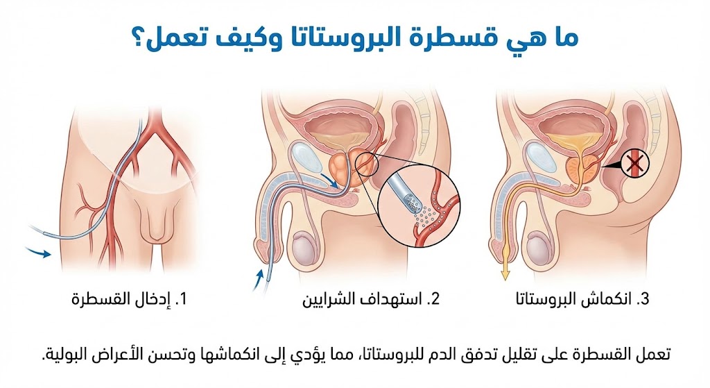 ما هي قسطرة البروستاتا وكيف تعمل؟